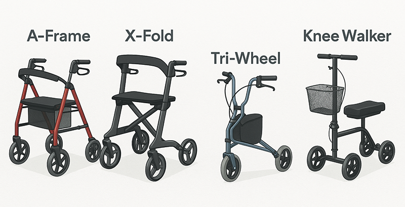 Walkers and Rollators Image